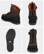 Simms G3 Guide Boa Boot Hickory Vibram Sole