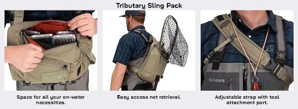 Simms Tributary Sling Pack Feature