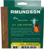 amundson 9wt fly line orange