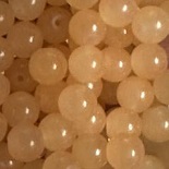 CAC glass beads Light Salmon