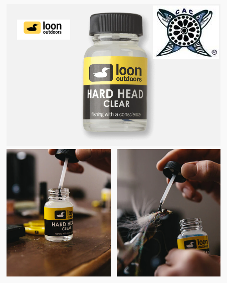 Loon Hard Head Clear Fly Tying Cement