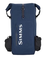 Simms Dry Creek Rolltop Backpack in Midnight Blue