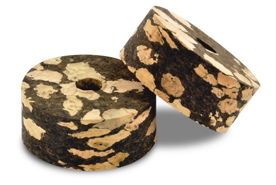 Burnt cork rings dark